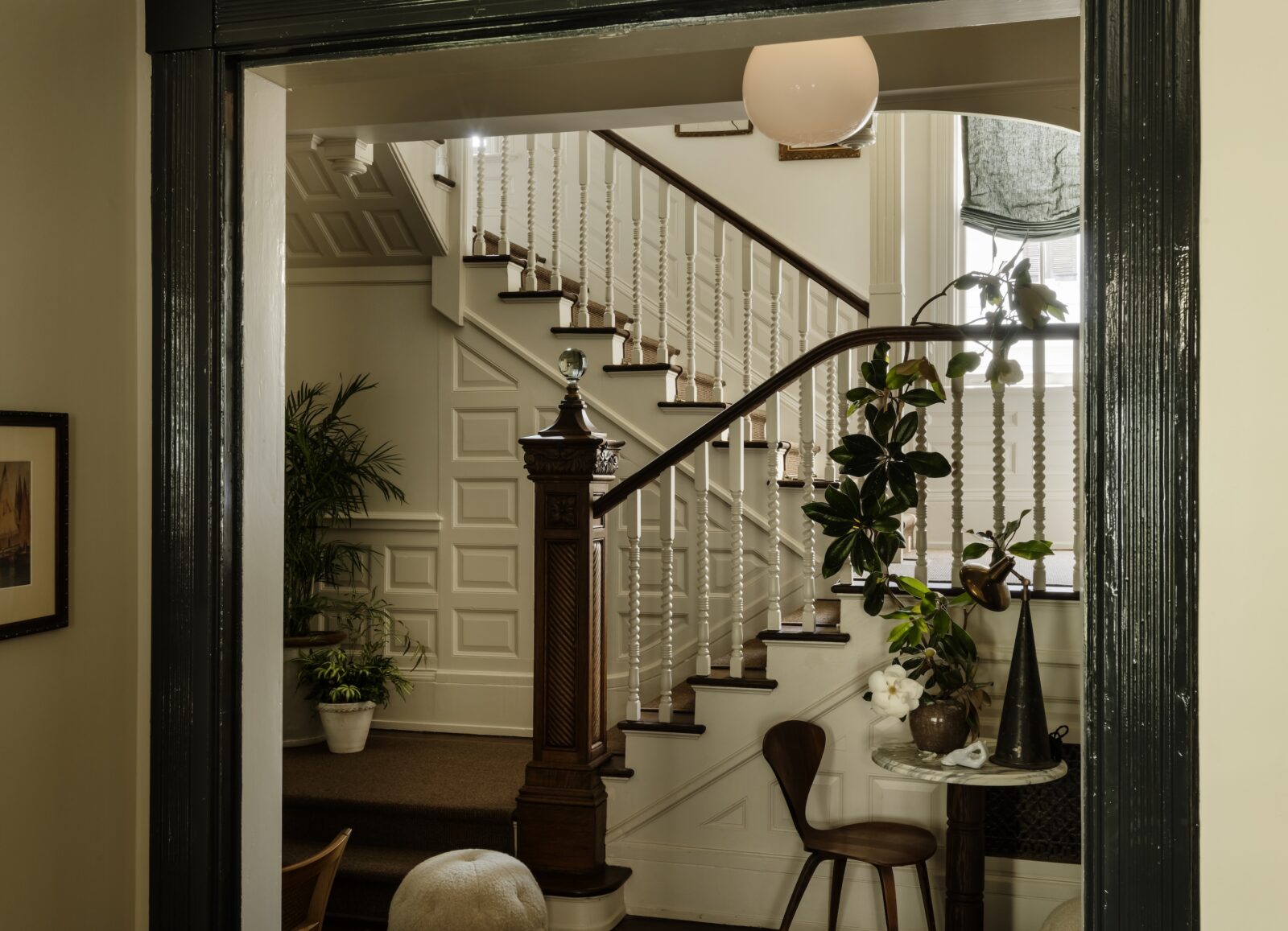 staircase at the Douglas.