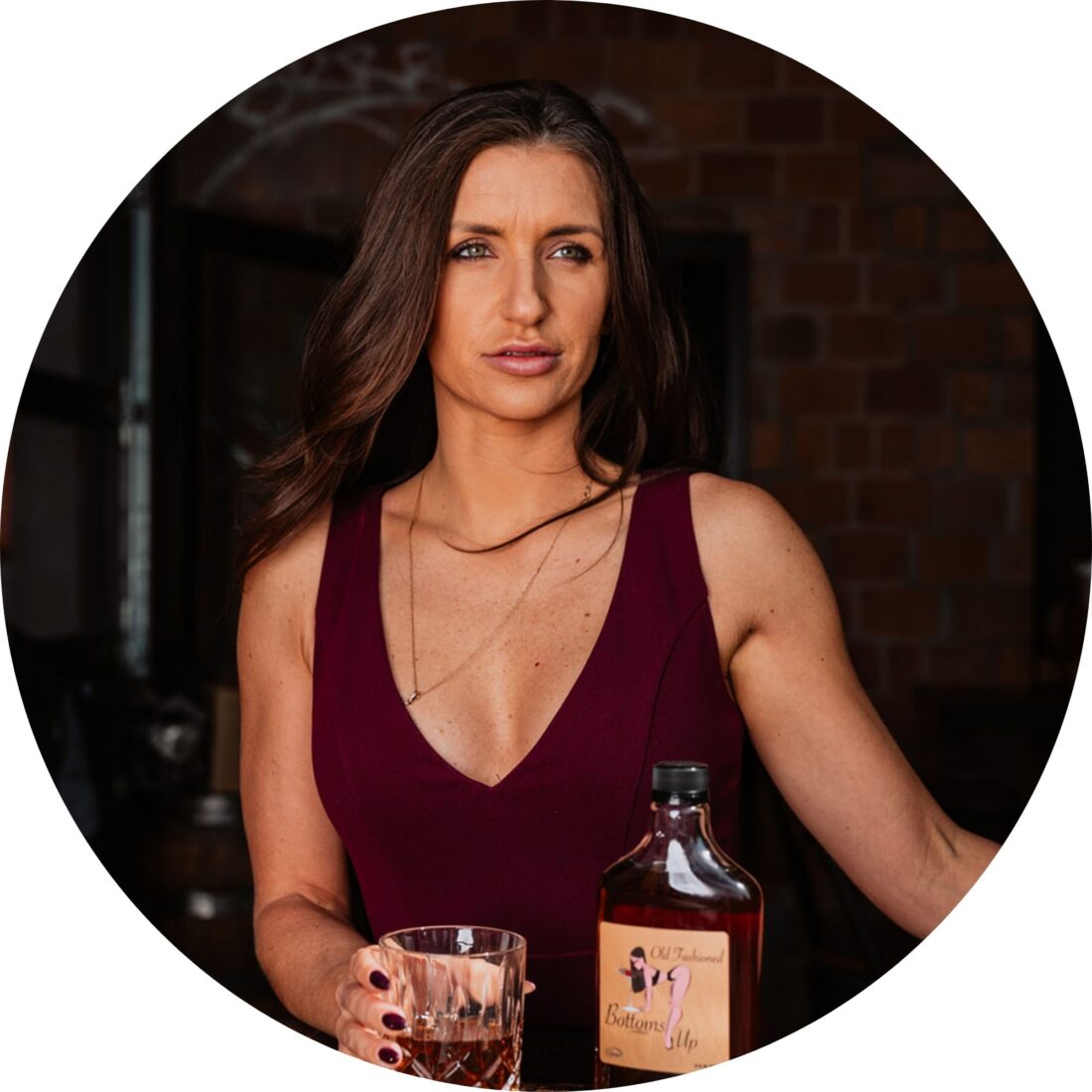 A portrait of a woman