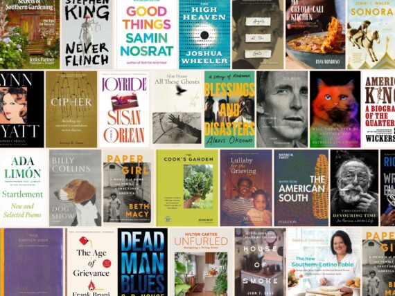 A collage of book covers