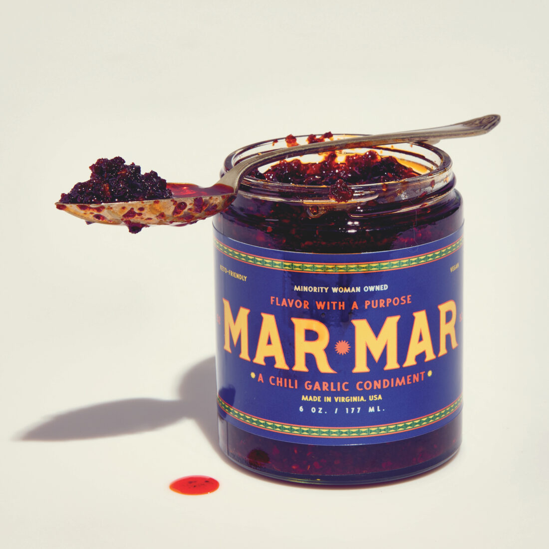 A jar of chili garlic crunch